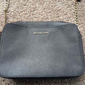 Michael Kors Gray Crossbody Bag